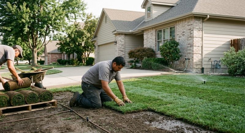 Bentgrass Sod Installation in Aiken, SC